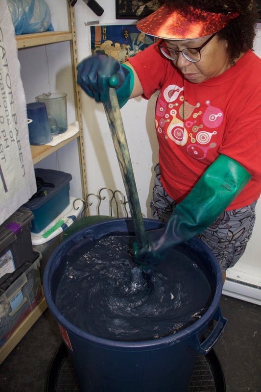 Valérie d. Walker - Fibre Art, Indigo Dyeing Expert
